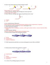Raumenų susitraukimas. Užduotys 3 puslapis