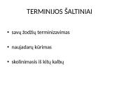 Terminija 10 puslapis