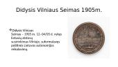 1905 m. Didysis Vilniaus Seimas (skaidrės) 2 puslapis