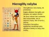 Senovės Egipto hieroglifai ir jų šifravimas 3 puslapis
