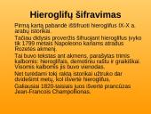 Senovės Egipto hieroglifai ir jų šifravimas 4 puslapis