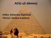 Senovės Egipto hieroglifai ir jų šifravimas 6 puslapis