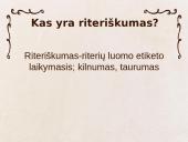 Kas yra riteris ir riteriškumas? 4 puslapis