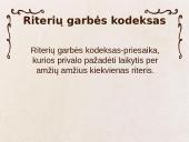 Kas yra riteris ir riteriškumas? 6 puslapis