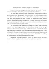 Ar pritariate teiginiui, kad liaudies kūryboje slypi didelė išmintis?