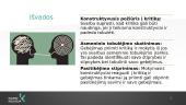 Kaip pateikti ir kaip reaguoti į kritiką 10 puslapis