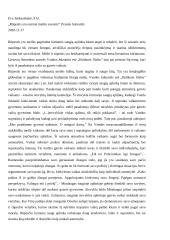 Rūpestis yra esminė meilės savastis