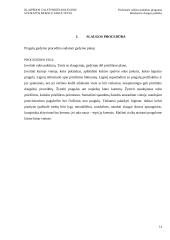 Bendrosios slaugos praktikos ataskaita 13 puslapis