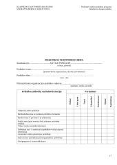 Bendrosios slaugos praktikos ataskaita 16 puslapis