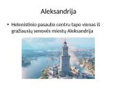 Aleksandrija – helenistinio pasaulio centras 5 puslapis