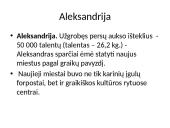 Aleksandrija – helenistinio pasaulio centras 6 puslapis