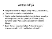 Aleksandrija – helenistinio pasaulio centras 7 puslapis