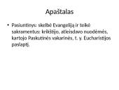 Krikščionybės atsiradimas ir plitimas. Skaidrės 11 puslapis