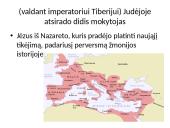 Krikščionybės atsiradimas ir plitimas. Skaidrės 4 puslapis