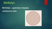Apskritimas ir skritulys (skaidrės) 13 puslapis
