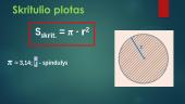 Apskritimas ir skritulys (skaidrės) 15 puslapis