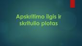 Apskritimas ir skritulys (skaidrės) 4 puslapis