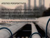 Vamzdynų transporto atsiradimo istorija, jo reikšmė ir ateities perspektyvos 9 puslapis