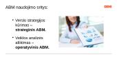 Veikomis grįstas valdymas (ABM) 8 puslapis