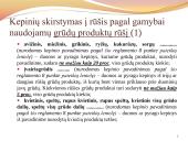 Duona. Kepinių reglamentas 7 puslapis