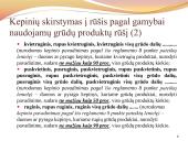 Duona. Kepinių reglamentas 8 puslapis