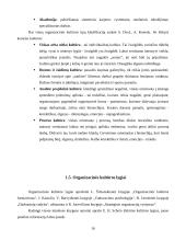 Organizacijos kultūros samprata, stiliai ir lygiai 16 puslapis