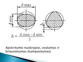 Detalės formos ir padėties tiklsumas 10 puslapis