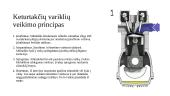 Motociklų keturtakčiai varikliai ir jų TP priežiūra. Skaidrės 5 puslapis