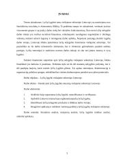 Lyčių lygybė viešajame sektoriuje Lietuvoje (referatas) 3 puslapis