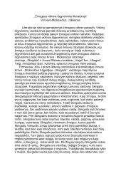 Žmogaus vidiniai išgyvenimai literatūroje