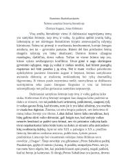 Šeimos santykiai lietuvių literatūroje (kalbėjimas)