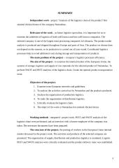 Įmonės „Nematekas“ karštai rūkytos vištienos krūtinėlės logistinės grandinės analizė 2 puslapis