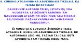 Lietuvos respublikos autorių teisių ir gretutinių teisių įstatymas 7 puslapis