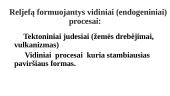 Reljefą formuojantys procesai 2 puslapis