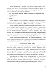 Pagrindinės Europos Sąjungos institucijos: jų paskirtis ir funkcijos   5 puslapis