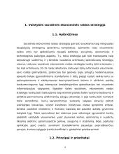 Pagrindinės šalies ekonominės socialinės raidos tendencijos 4 puslapis