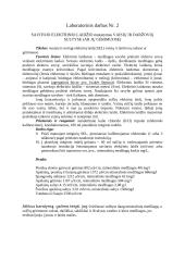 Laboratoriniai chemijos darbai  (maisto technologijų studijų programa) 4 puslapis