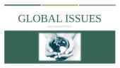What are the current top 5 global issues?