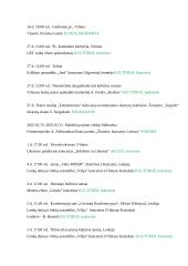 Renginių pasiūlos kiekybinė analizė Vilniaus kultūros centre 13 puslapis