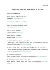 Renginių pasiūlos kiekybinė analizė Vilniaus kultūros centre 8 puslapis