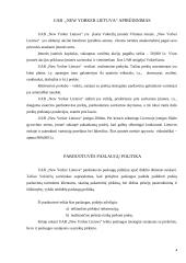 Parduotuvės įrengimo ir prekių asortimento pateikimo įvertinimas: UAB "New Yorker Lietuva" 4 puslapis