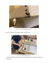 Interjero puošybos gaminys: „veidrodis su integruotu tunelio efektu“. Technologijų mokyklinio brandos egzamino darbo aprašas 15 puslapis