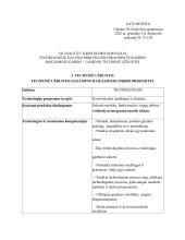 Interjero puošybos gaminys: „veidrodis su integruotu tunelio efektu“. Technologijų mokyklinio brandos egzamino darbo aprašas 2 puslapis