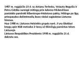 Lietuvos disidentai. Sigitas Tamkevičius, Nijolė Sadūnaitė, Juozas Zdebskis 8 puslapis