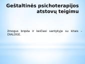 Geštaltinės psichoterapijos teorija ir praktika 8 puslapis