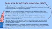 Kenksmingos programos 3 puslapis