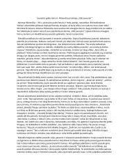 Jaunystės galios tema A. Mickevičiaus kūrinyje „Odė jaunystei“