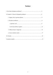 Pasaulio ir Lietuvos pagrindinės ekologinės problemos 2 puslapis