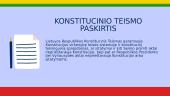 Lietuvos Respublikos Konstitucinis Teismas (skaidrės) 3 puslapis
