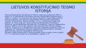 Lietuvos Respublikos Konstitucinis Teismas (skaidrės) 4 puslapis